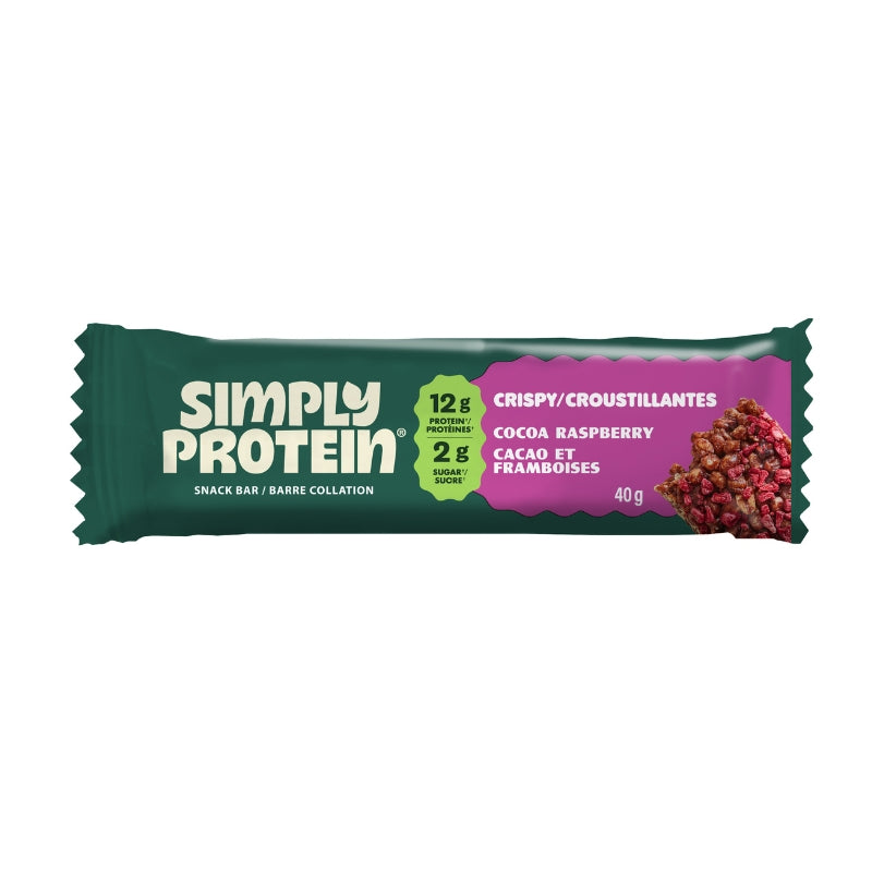 simply protein Barre – Cacao et framboises