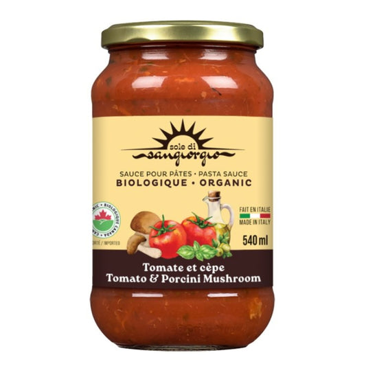 Sole di Sangiorgio - Sauce pour pâtes biologique - Tomate et cèpe - 540 ml