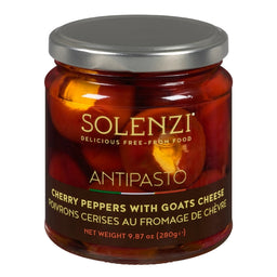 Solenzi - Poivrons cerises au fromage de chèvre - 280 g