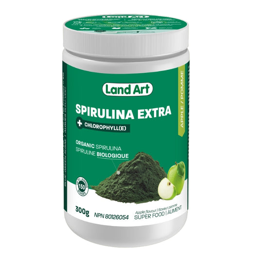 Land art Spiruline extra biologique - Pomme verte