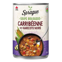Sprague - Soupe bio - Caribéenne haricots noirs - 398 ml