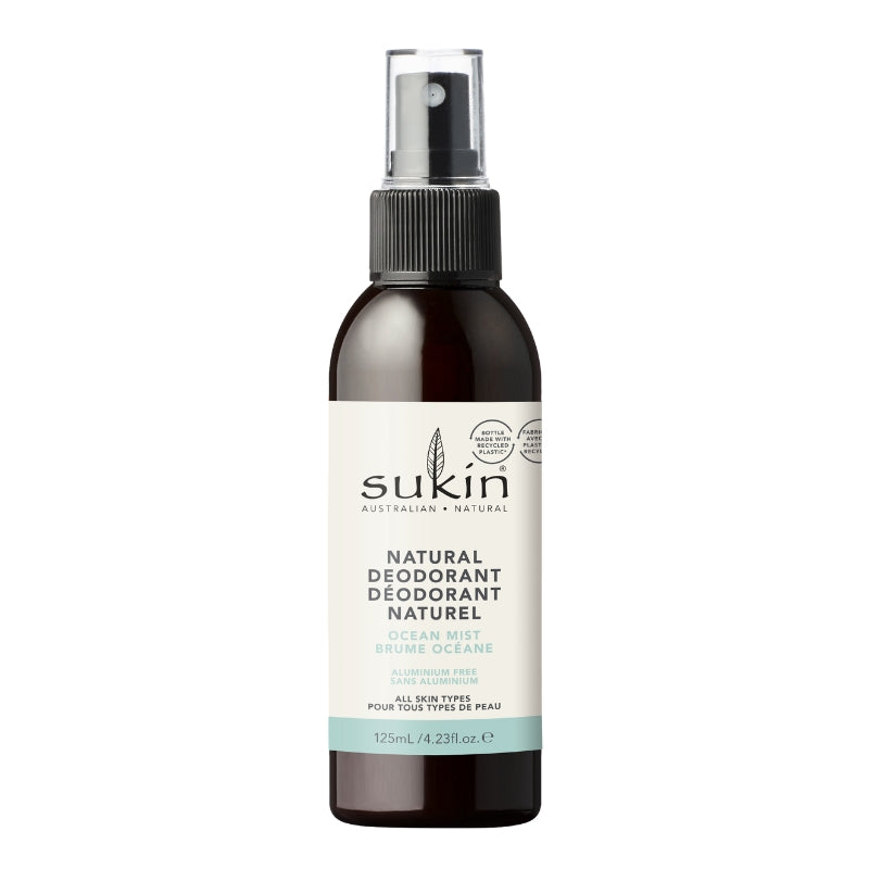 Sukin - Déodorant naturel - Brume océane - 125 ml