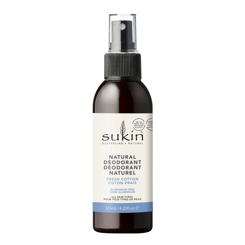 Sukin - Déodorant naturel - Coton frais - 125 ml