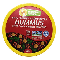 Sunflower Kitchen Hummus - Épicé avec Piments Jalapeño