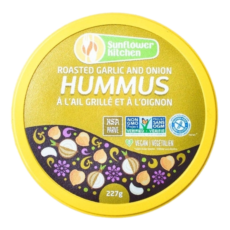 Sunflower Kitchen Humus - À l'ail grillé et à l'oignon