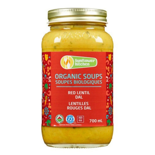 Sunflower Kitchen - Soupe bio lentilles rouges Dal - 700 ml