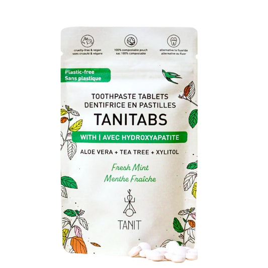 tanit Tanitabs Dentifrice en pastilles Menthe fraîche