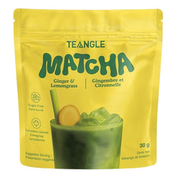 Teangle - Mélange à boisson Matcha - Gingembre et citronnelle - 30 g