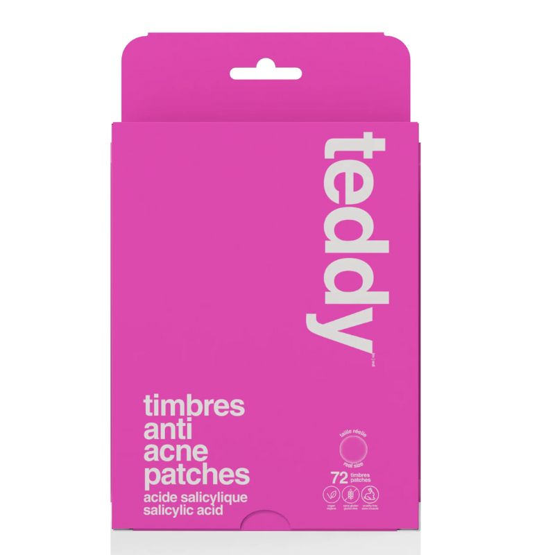 Timbres anti-acné à l'acide salicylique