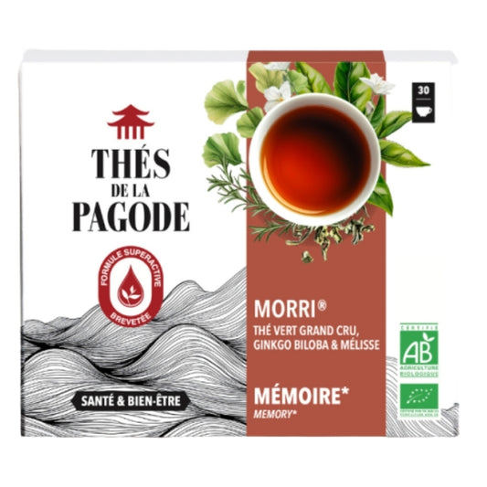 Thés de la Pagode Morri Thé Vert Au Jasmin - Mémoire
