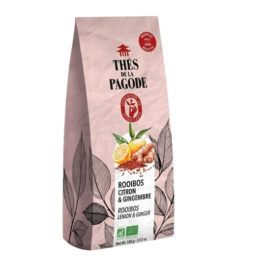 Thés de la Pagode Rooibos - Citron Gingembre