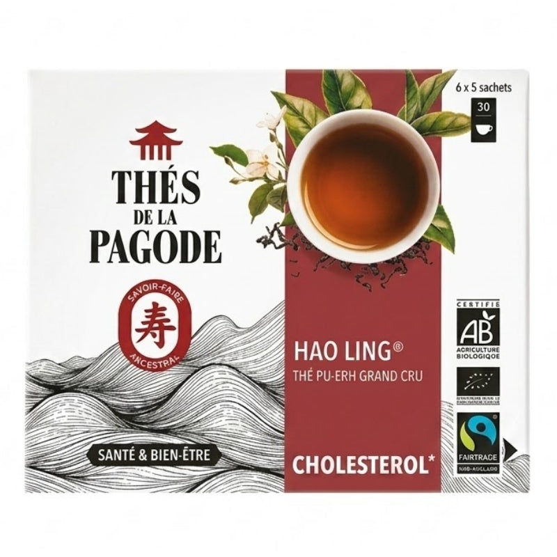 Thés de la Pagode Thé pu-erh - Hao Ling 30 sachets