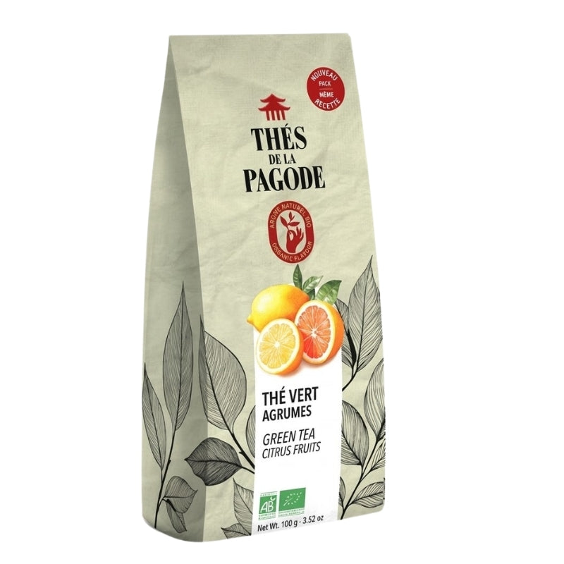 Thés de la Pagode Thé Vert Agrumes
