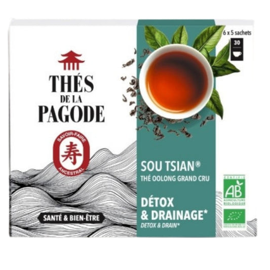 Thé wulong - Détox Sou Tsian 30 sachets