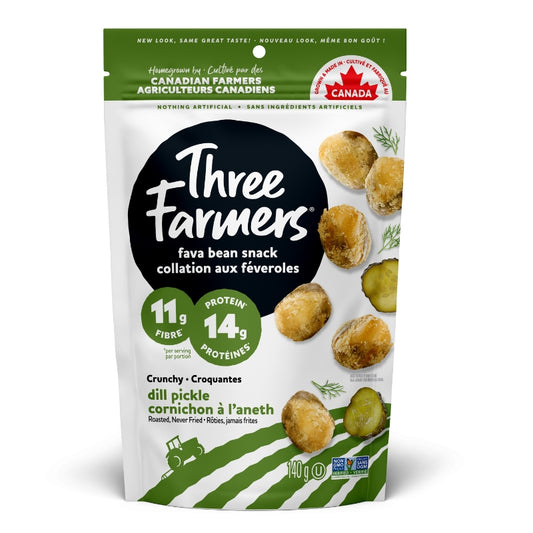 three farmers Féveroles Rôties - Cornichon À L'Aneth