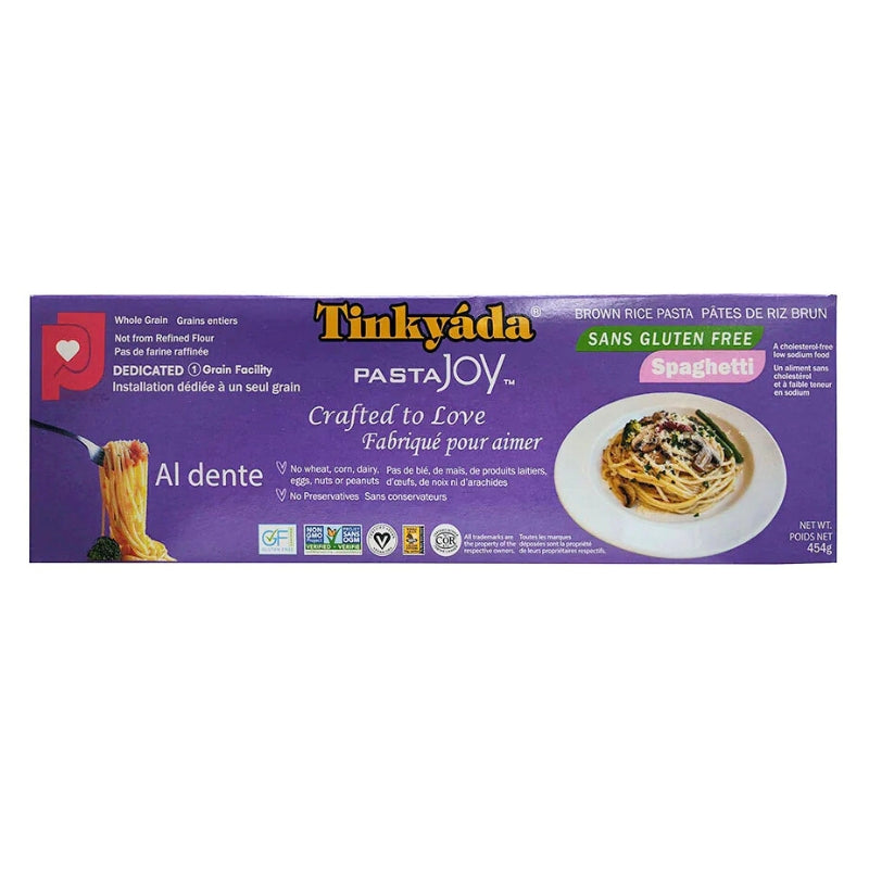 Tinkyada - Pâtes de riz brun - Spaghetti - 454 g