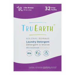 Tru earth truearth true earth Éco-feuille Détergent à lessive - Brise lilas Eco-strips Laundry Detergent Lilac breeze