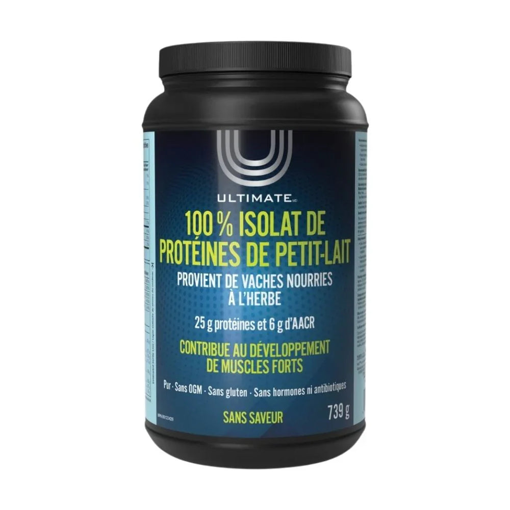 Ultimate - Isolat de protéines de petit-lait - Sans saveur - 739 g