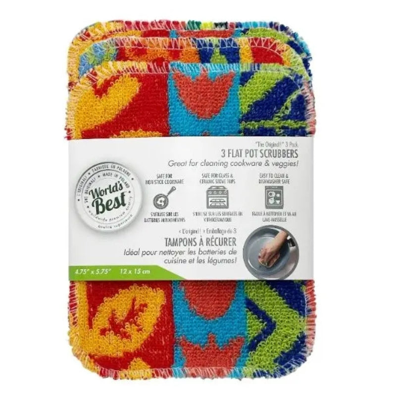 Universal stone - Tampons à récurer flat - 3un