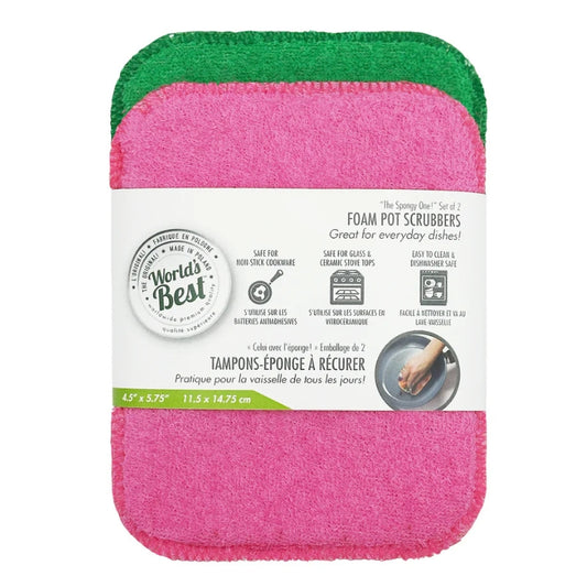 Universal stone - Tampon-éponge à récurer - 2un