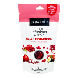 URBANIthé - Tisane - Belle framboise - 9 sacs
