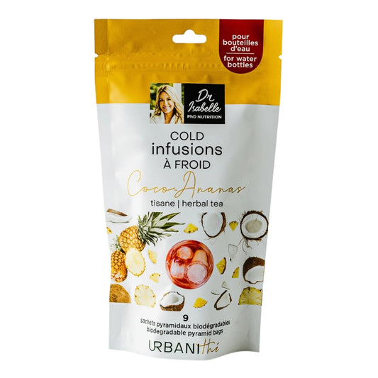 URBANIthé - Tisane - Coco ananas - 9 sacs