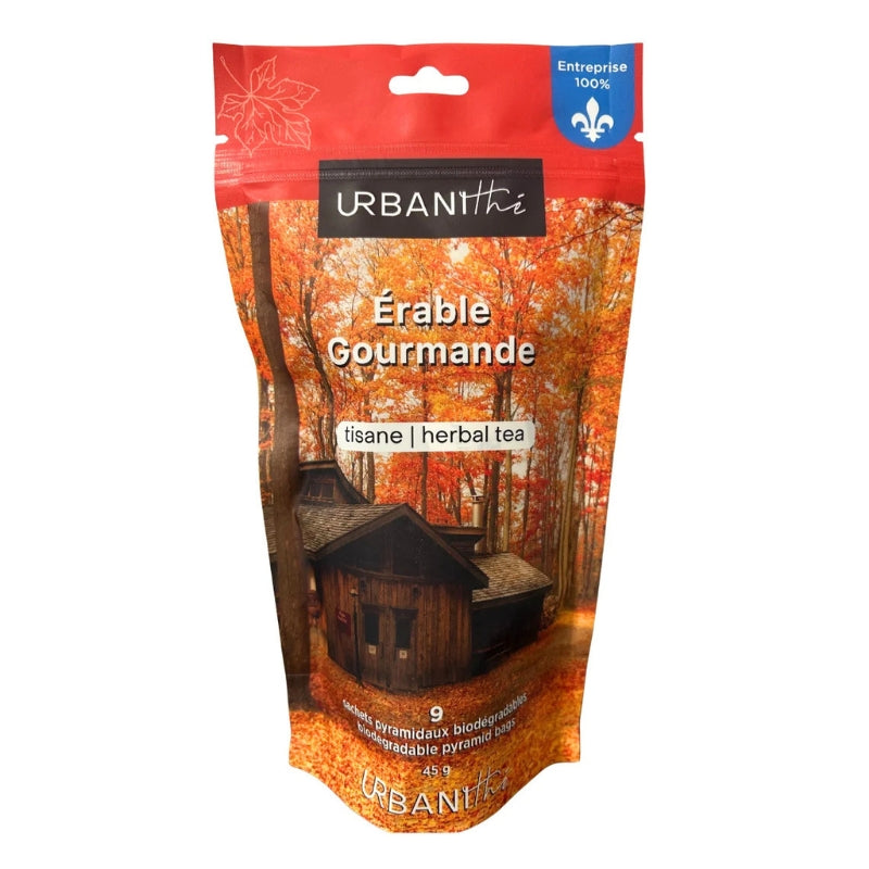 URBANIthé - Tisane érable gourmande - 9 sacs