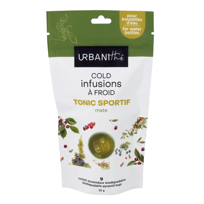 URBAIthé - Mate - Tonic sportif - 9 sacs