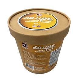 vg gourmet soupe - carotte-gingembre