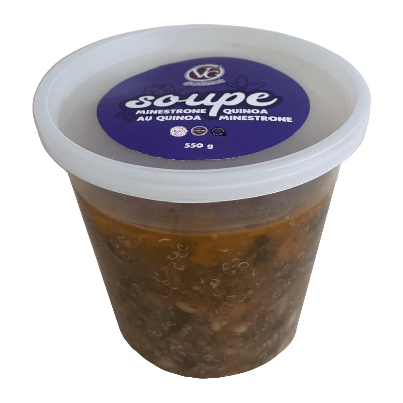 vg gourmet soupe - minestrone au quinoa