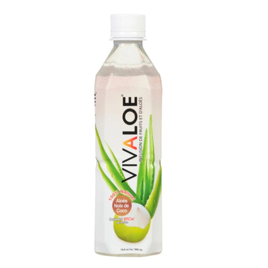 Vivaloe - Infusion de fruits et d'aloès - Aloès et noix de coco - 500 ml