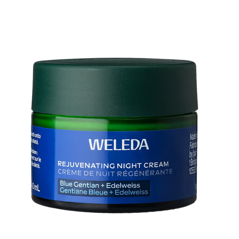 weleda Crème de nuit régénérante - Gentiane Bleue + Edelweiss