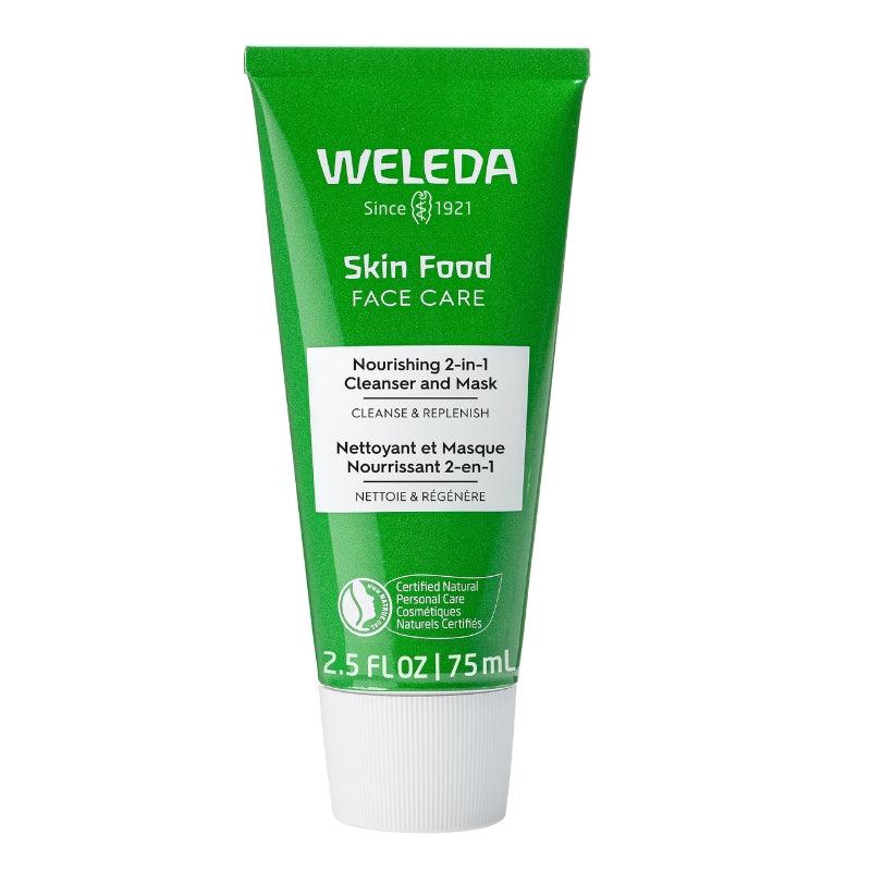 weleda Skin Food Visage Nettoyant et masque nourrissant 2 en 1