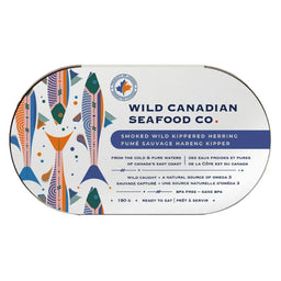 Wild Canadian seafood co. - Hareng kipper fumé sauvage - 180 g