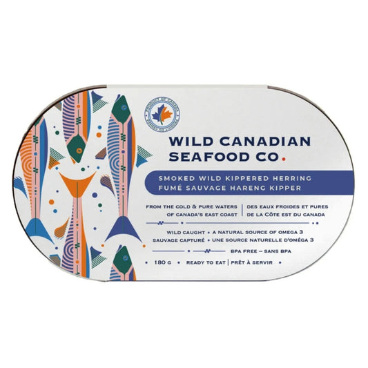 Wild Canadian seafood co. - Hareng kipper fumé sauvage - 180 g