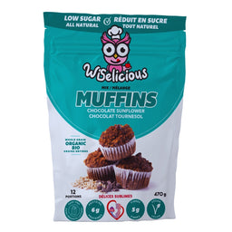 Wiselicious - Mélange muffins - Chocolat tournesol - 470 g