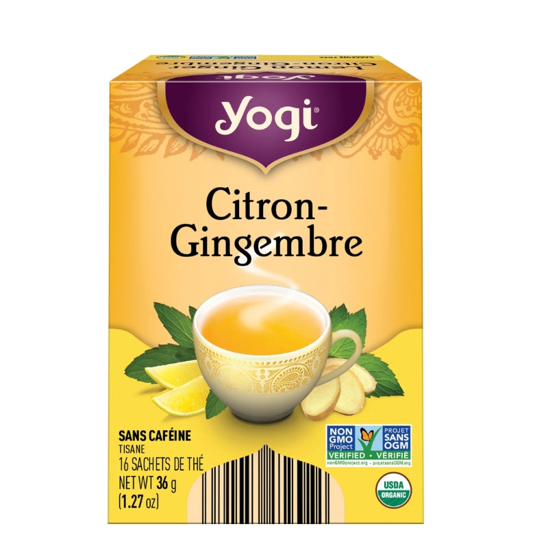 yogi Tisane - Citron gingembre 