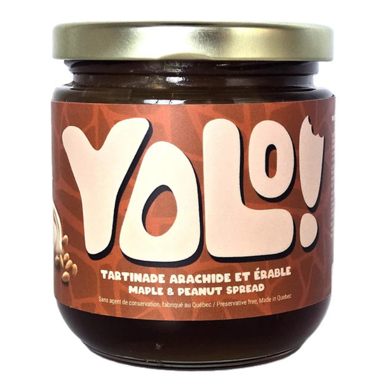 Yolo! - Tartinade - Arachide et érable - 250 g