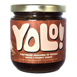 Yolo! - Tartinade - Arachide et érable - 250 g
