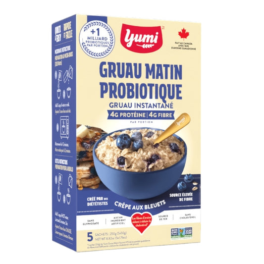 yumi Gruau matin probiotique - Crêpe aux bleuets