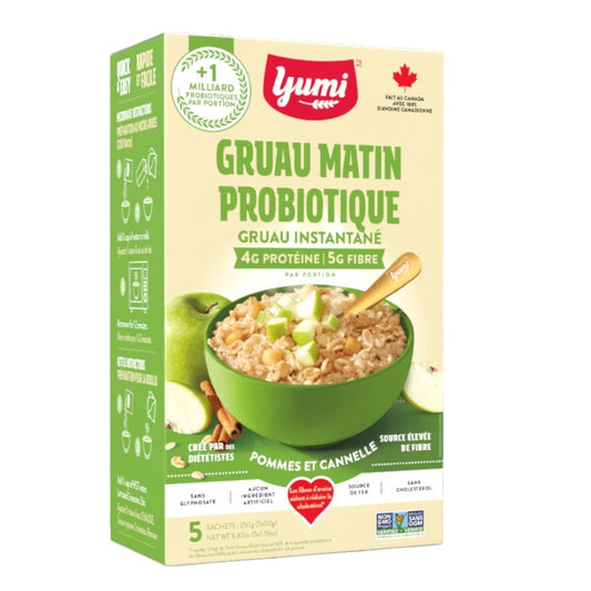 yumi Gruau matin probiotique - Pomme cannelle 