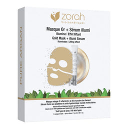 Zorah - Masque or + sérum illumi - 1 unité