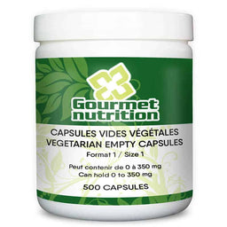 Vegetarian Empty capsules -  Size 1