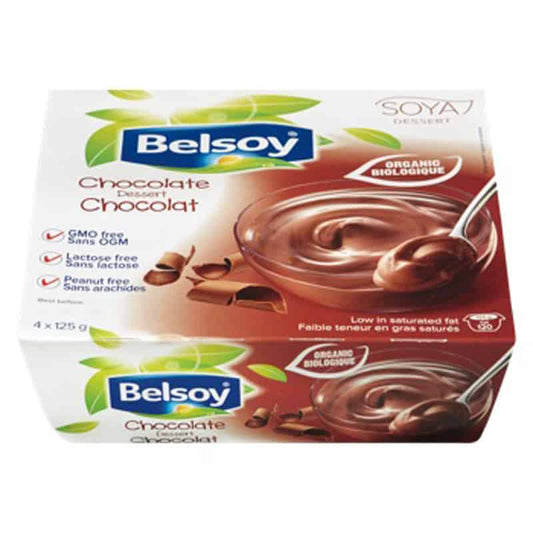Dessert au Chocolat Biologique||Belsoy Dessert Choco Bio