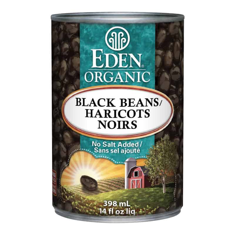 Haricots Noirs Biologiques||Organic black beans no salt added