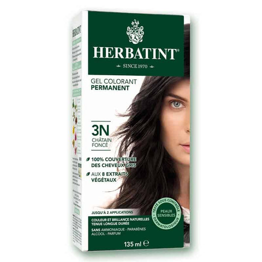 Gel Colorant Permanent - 3N||Permanent Haircolour gel - 3N - Dark chestnut