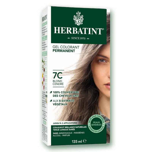 Gel Colorant Permanent - 7C||Permanent Haircolour gel - 7C - Ash blonde