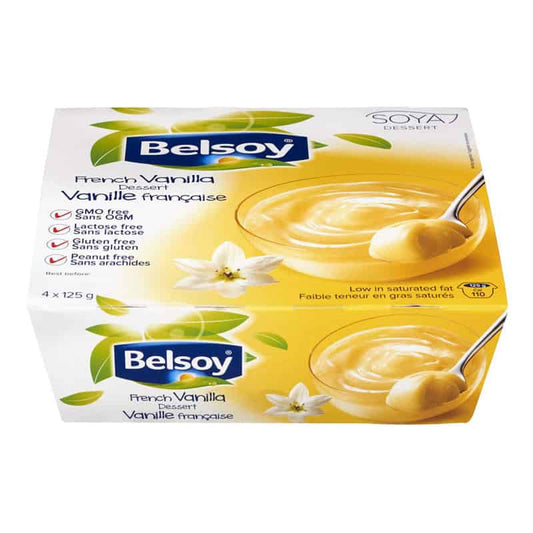 Dessert à la vanille française||Belsoy Dessert Vanilla Conventional
