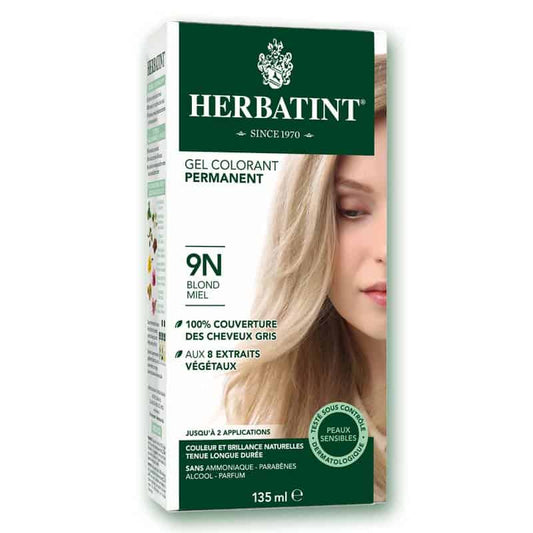 Gel Colorant Permanent - 9N||Permanent Haircolour gel - 9N - Honey blonde