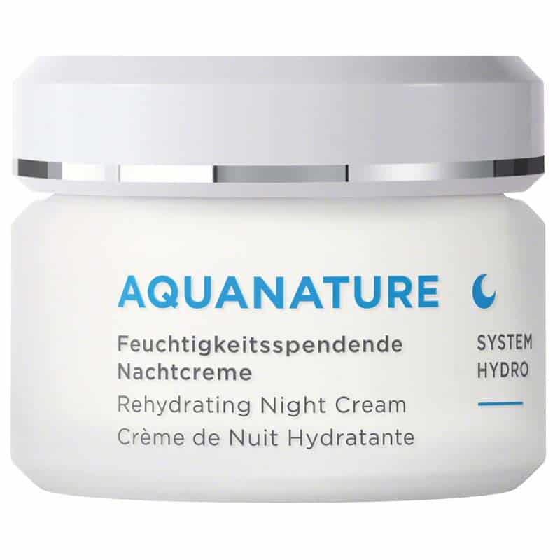 AnneMarie Borlind Aquanature Crème de nuit hydratante visage 50 ml